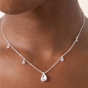 Ettika Dripping in Crystals Drop Necklace